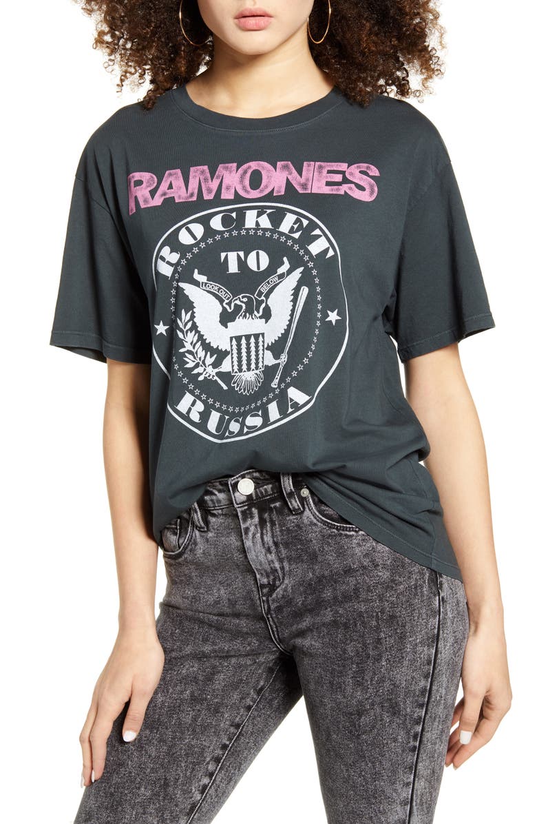 Day Ramones Rocket to Russia Graphic Tee, Main, color,