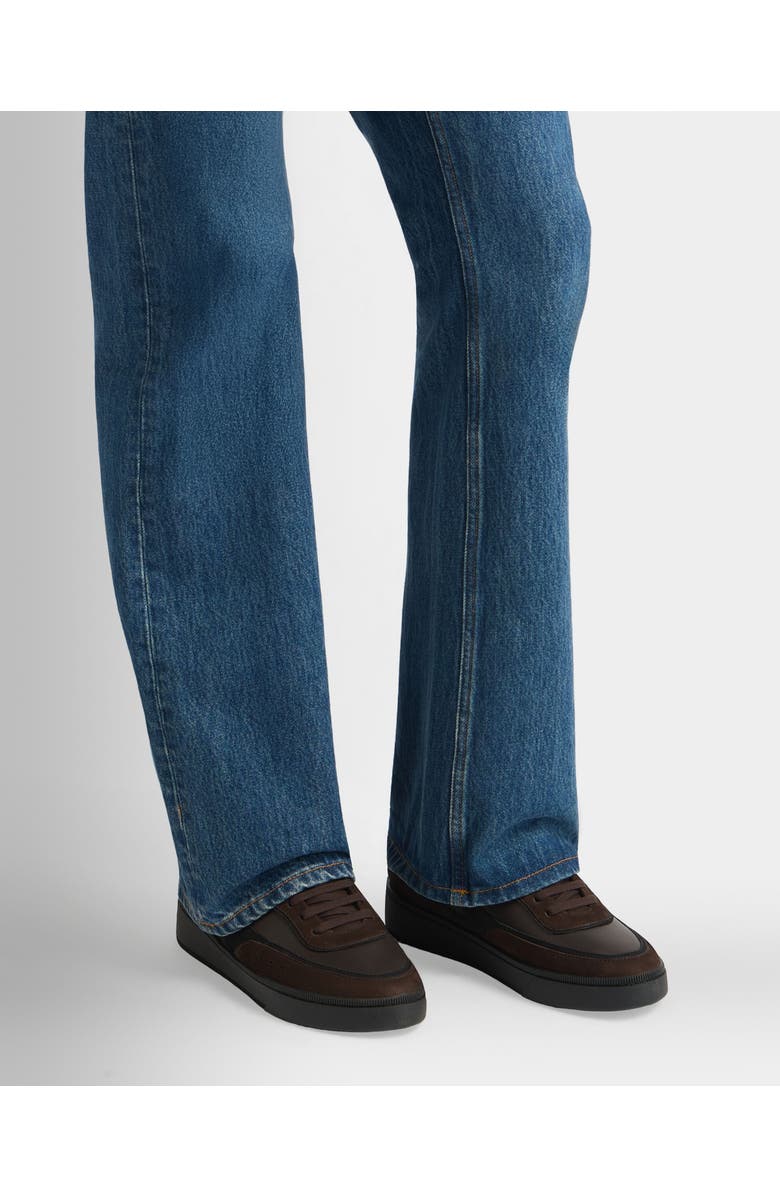 Bally Raise Sneaker in Nabuk Calf Leather, Alternate, color, Brown