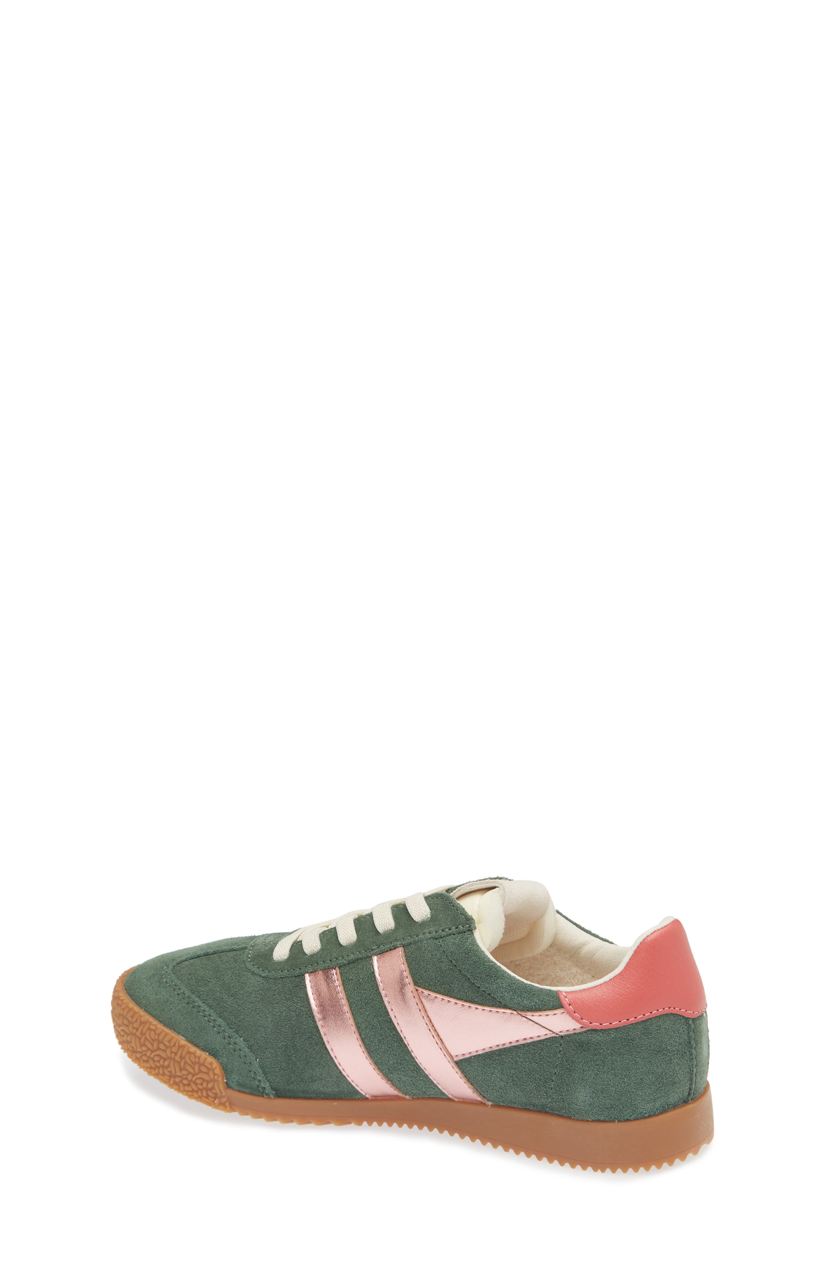 Kids' Elan Glitz Sneaker, Alternate, color, EVERGREEN/ PINK/ CORAL