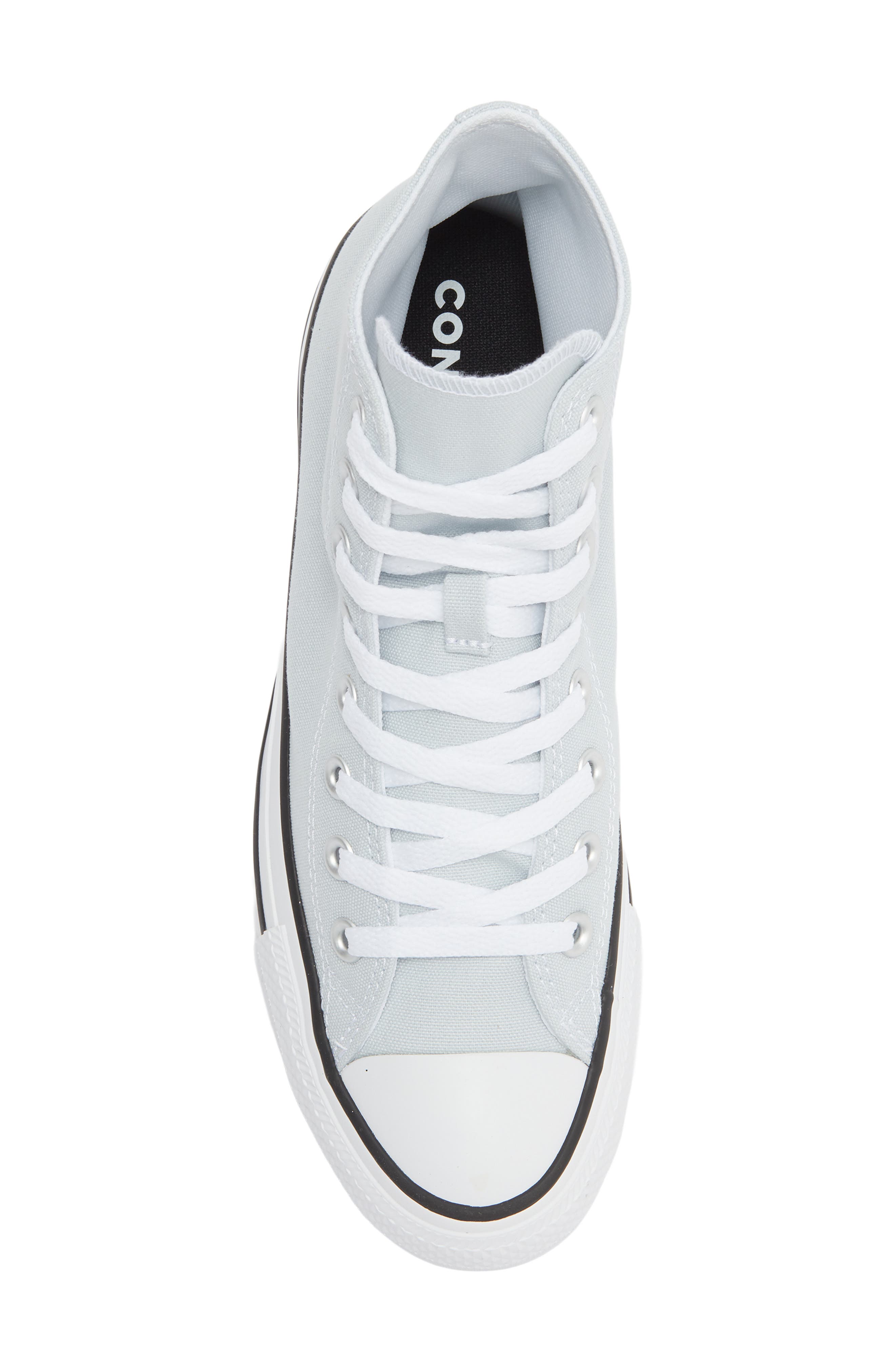 Converse Chuck Taylor<sup>®</sup> All Star<sup>®</sup> High Top Sneaker, Alternate, color, Ghosted/ White/ Black