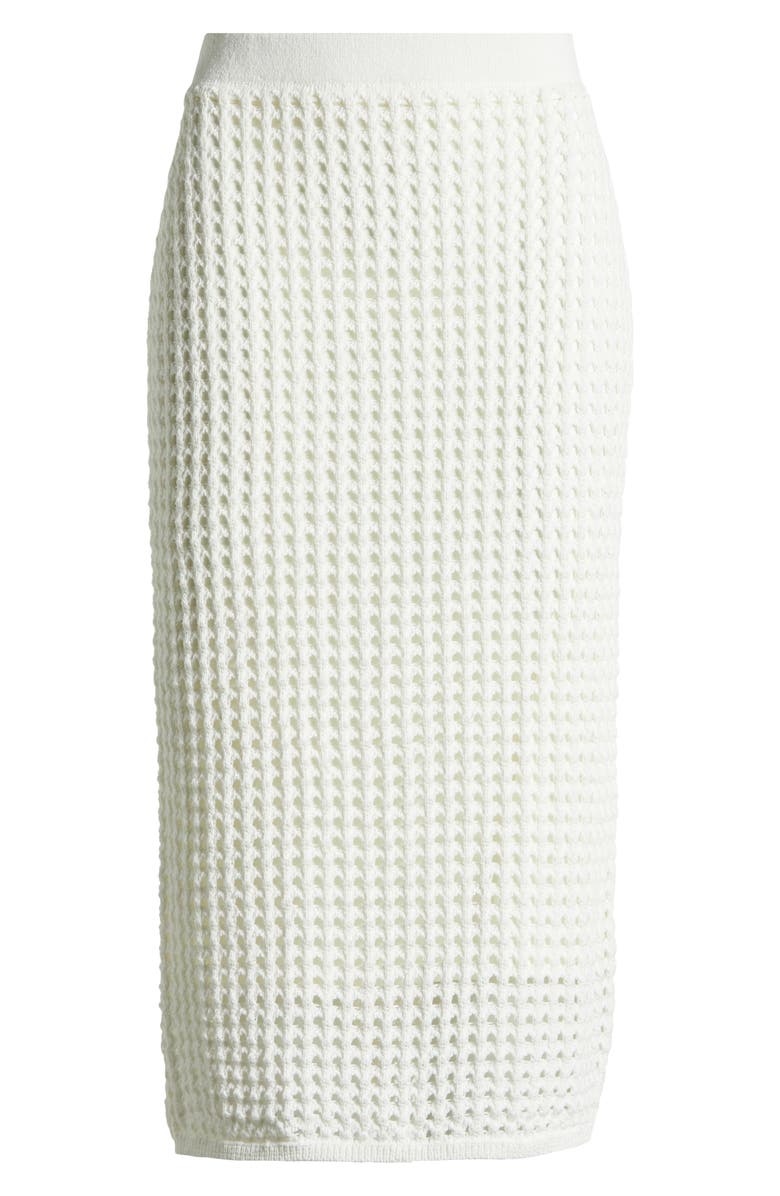 Vince Camuto Open Stitch Sweater Skirt, Alternate, color,
