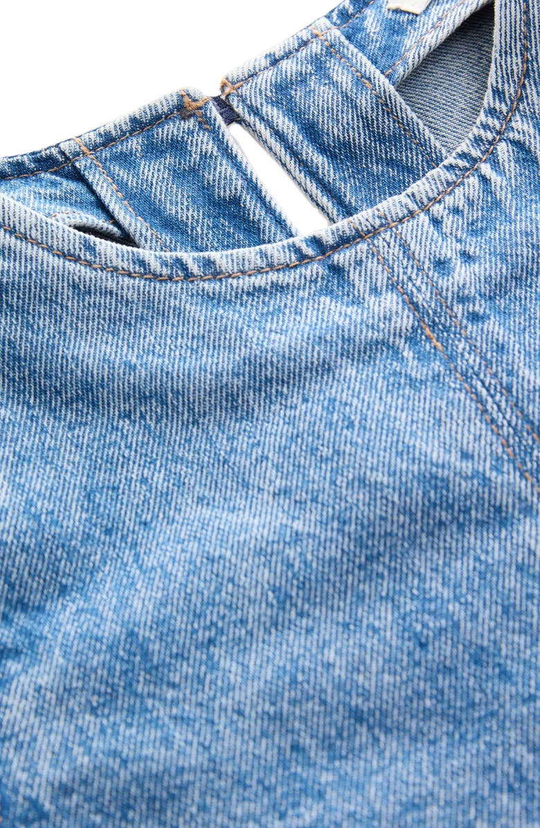NEXT Kids' Denim Shift Dress, Alternate, color, Blue