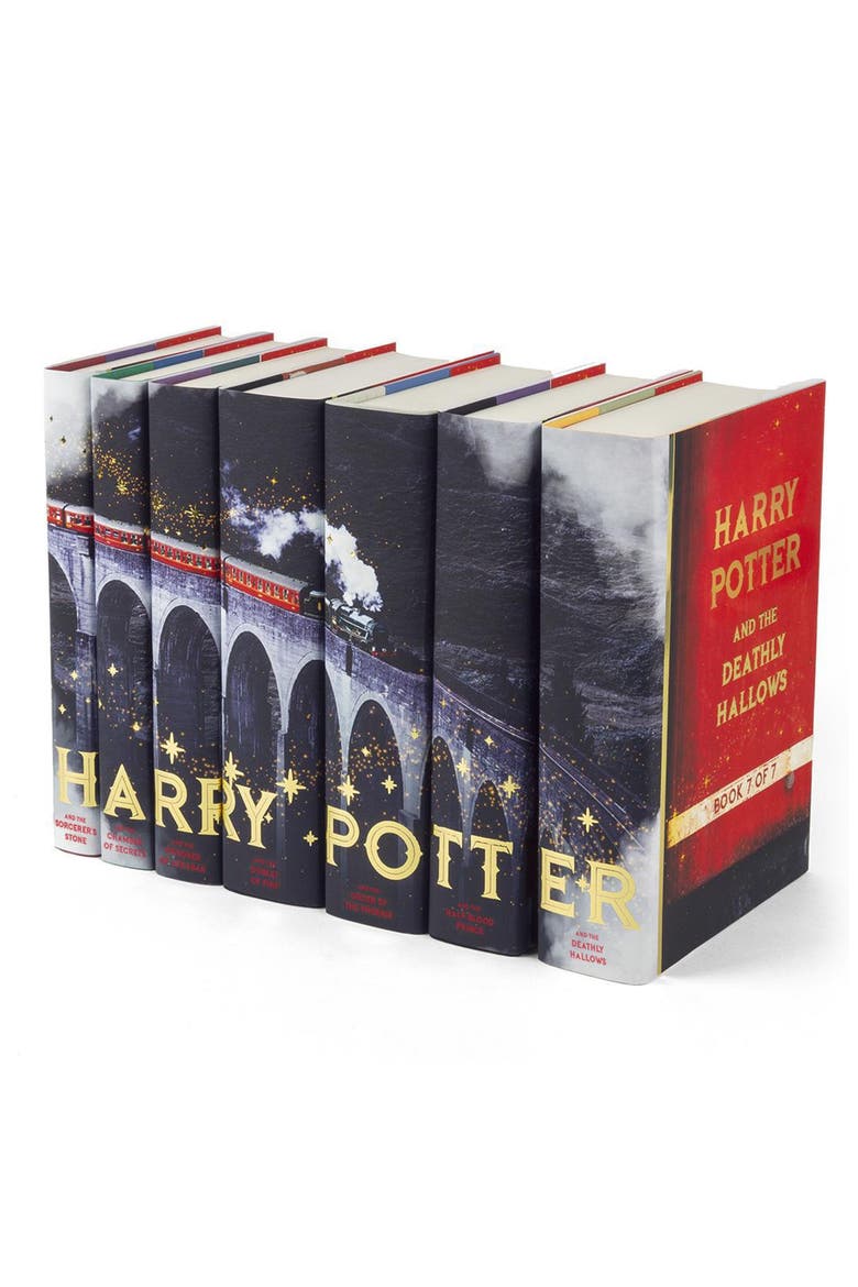 Harry Potter Train Book Set, Alternate, color, Black with Gold Foil