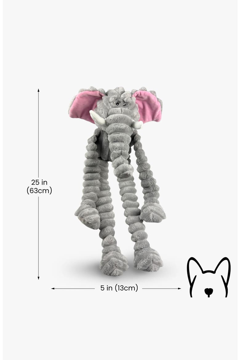 My BFF XL Plush Dog Toy, Alternate, color, Jumbo the Elephant