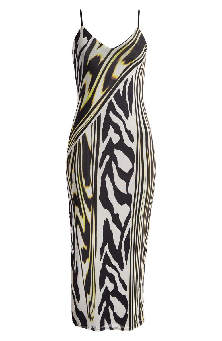 AFRM Amina Mesh Midi Slipdress, Alternate, color, 