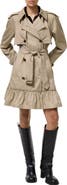 Burberry Tillydrine Ruffle Trench Coat