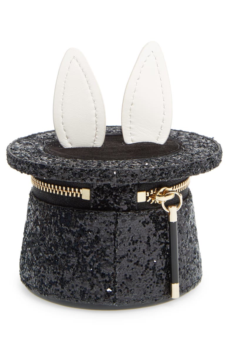 Kate Spade New York make magic rabbit in hat coin purse, Alternate, color, 
