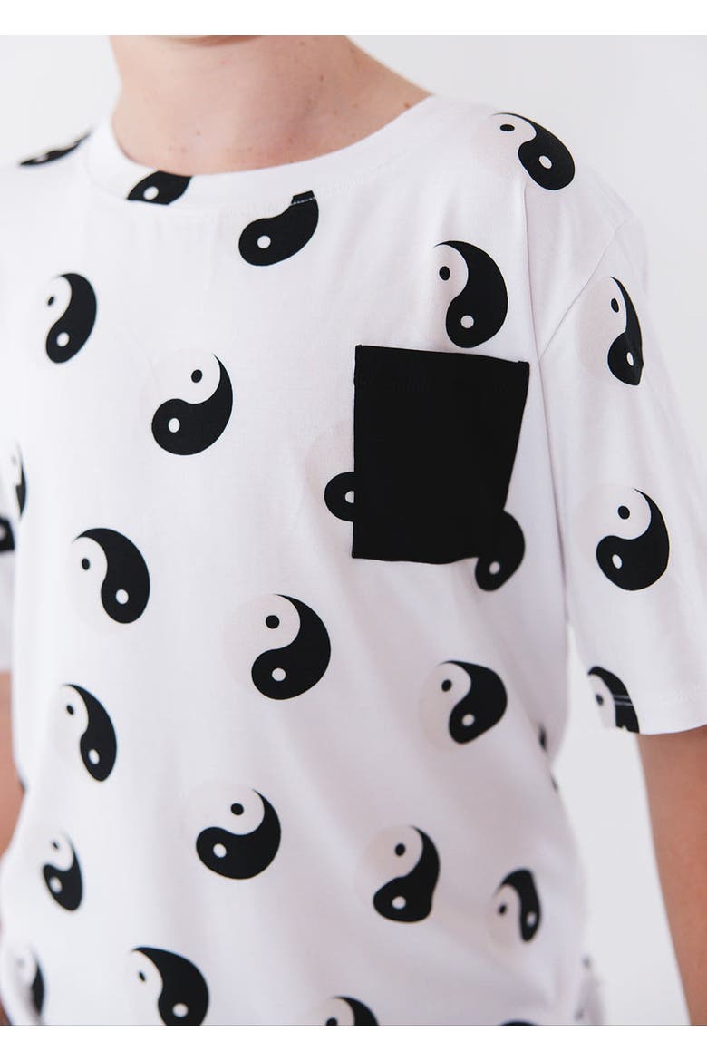 Yin & Yang T-Shirt, Alternate, color, White