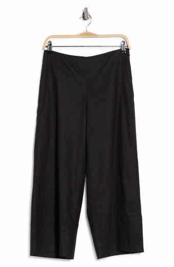 Vince Linen Blend Crop Wide Leg Pants
