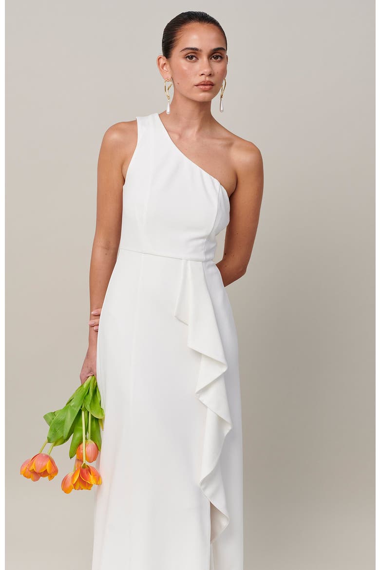 Flora Dress, Alternate, color, White