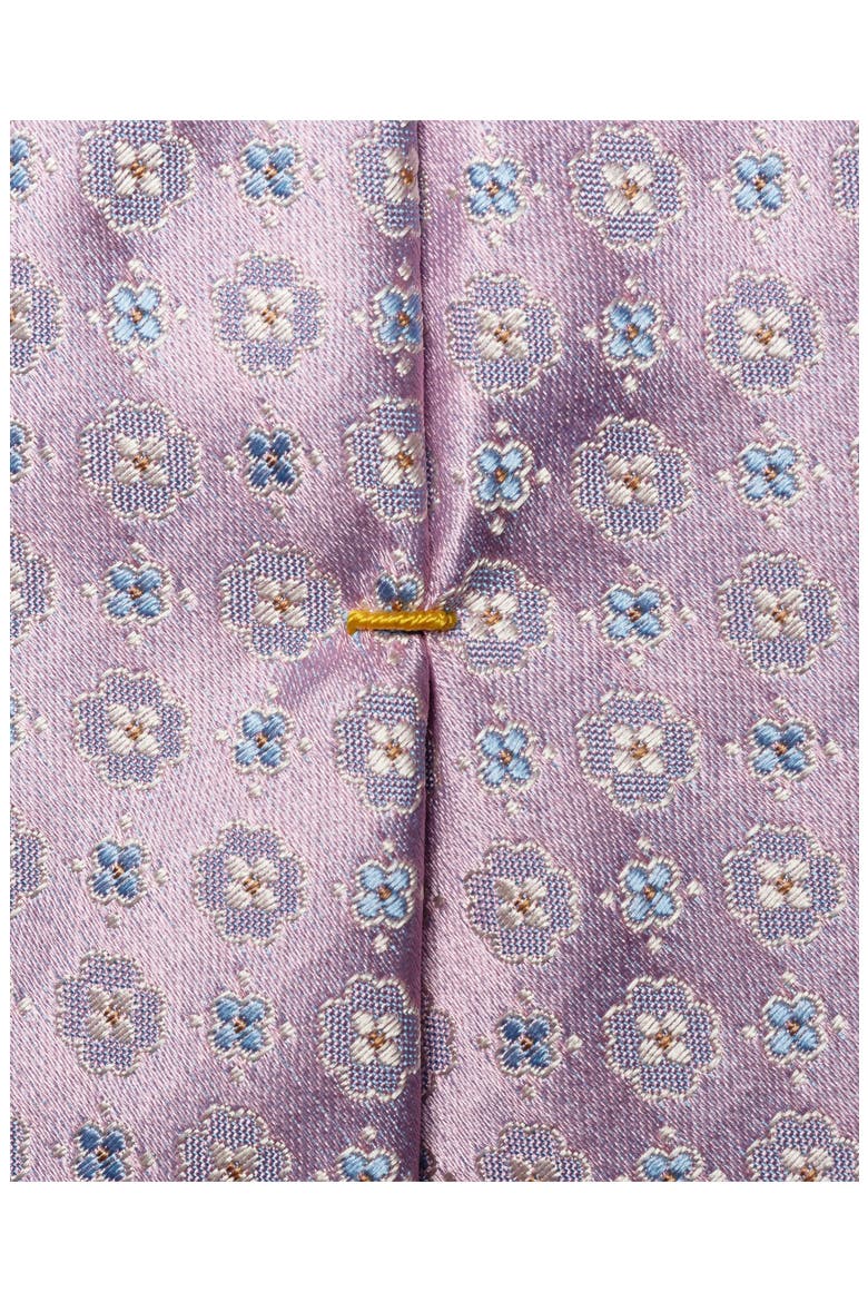 Floral Jacquard Silk Tie, Alternate, color, MEDIUM PINK