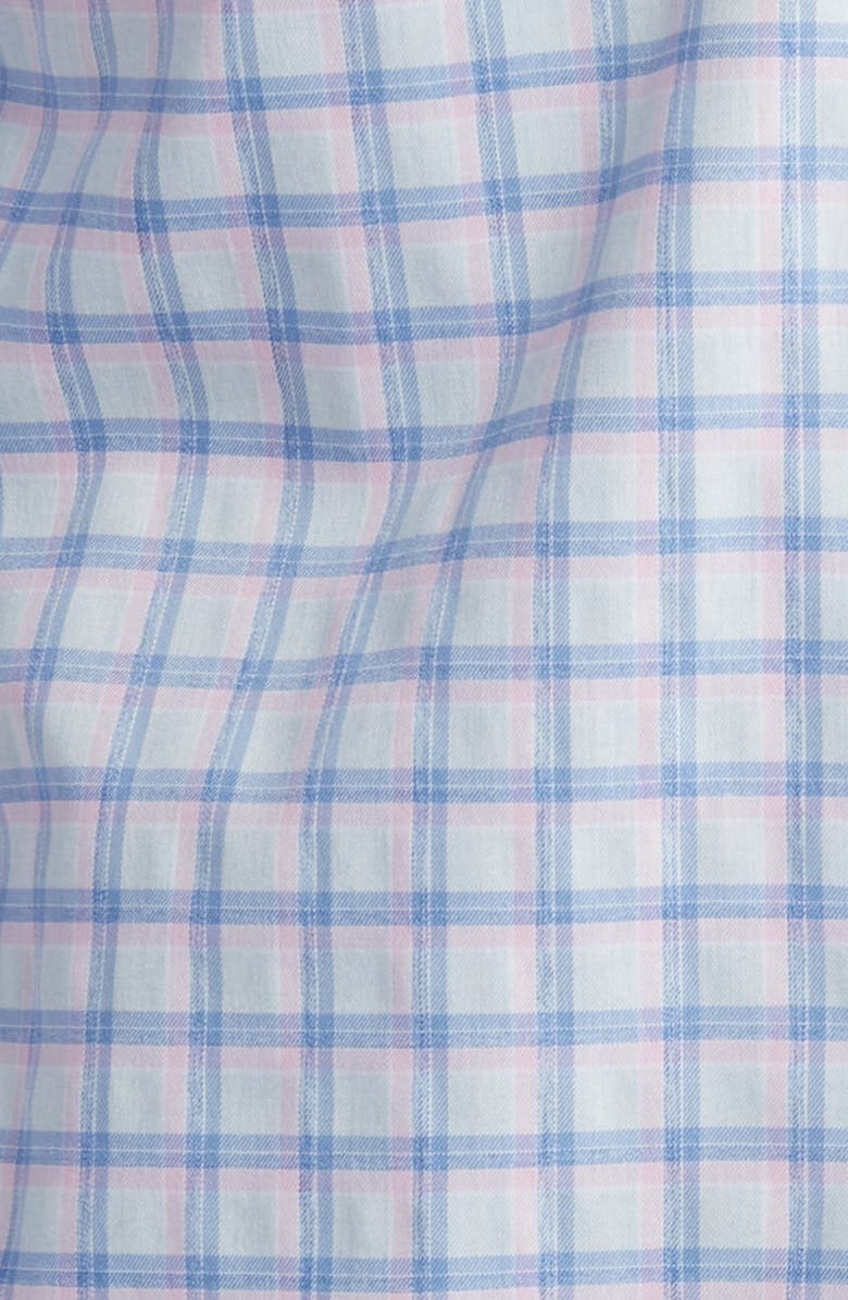 johnnie-O Neta Check Performance Button-Up Shirt, Alternate, color,