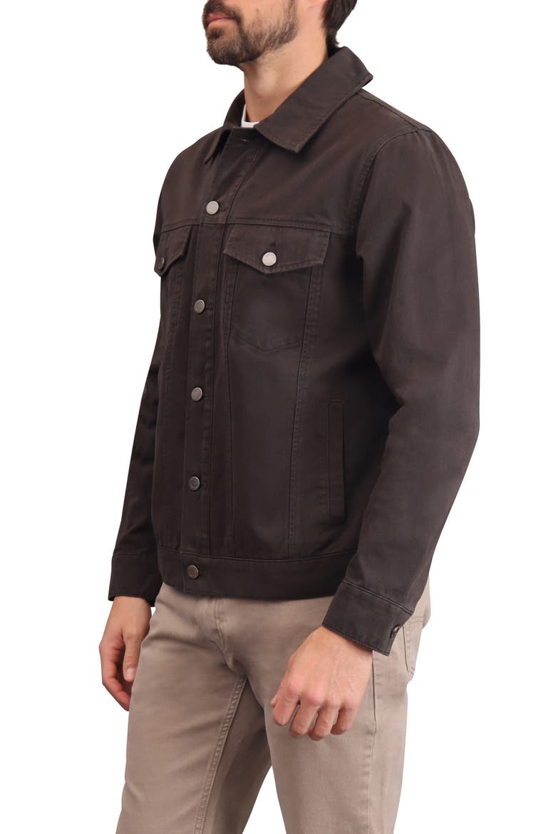 Denim Trucker Jacket, Alternate, color, GRAPHITE