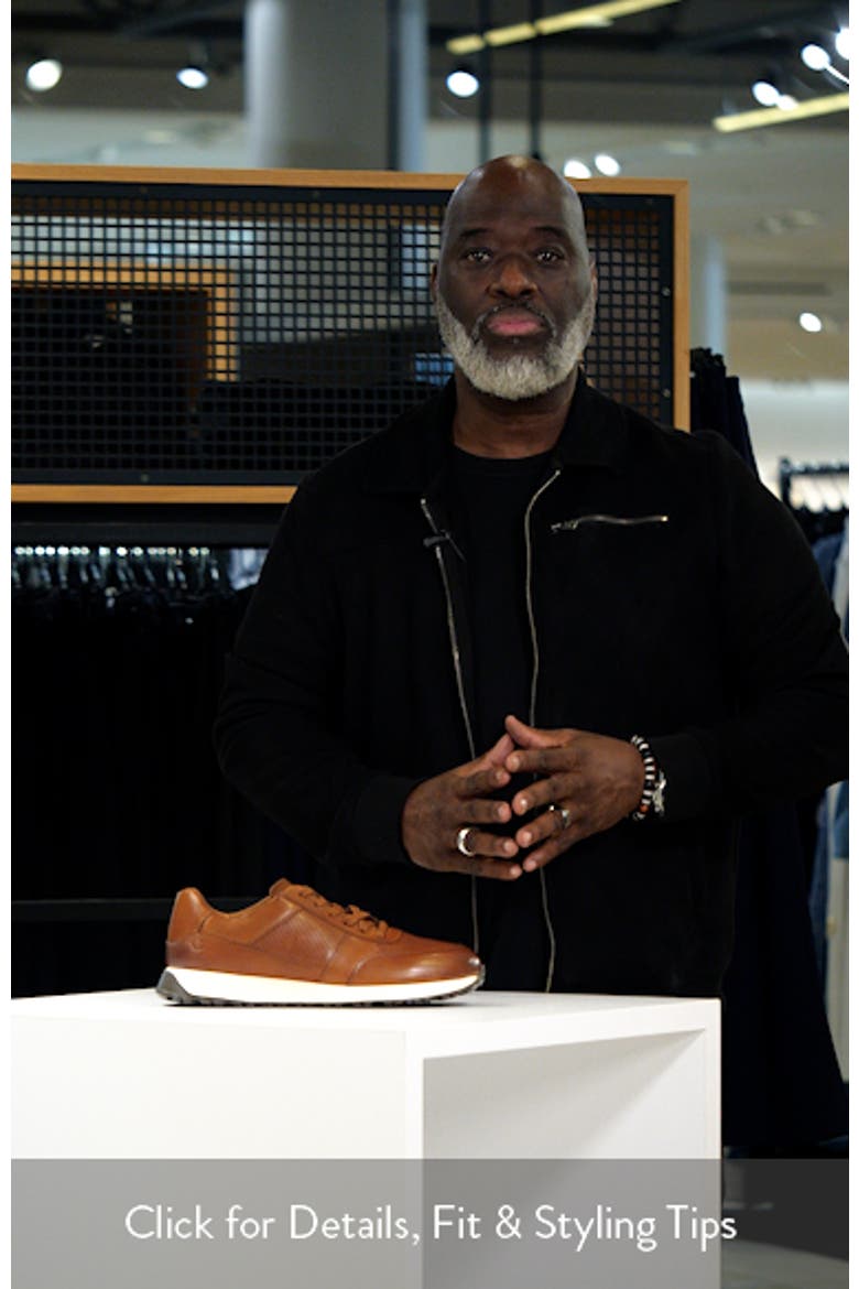 Radwell Lace-Up Leather Sneaker video