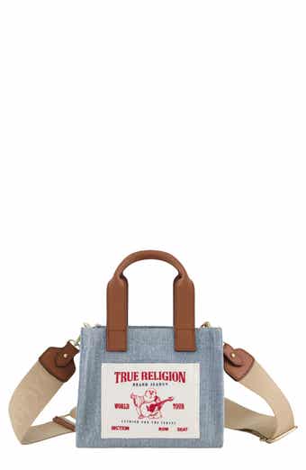 True Religion Canvas Mini Tote Bag