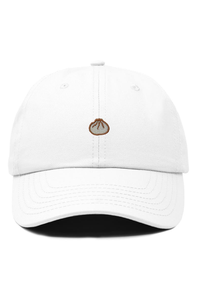 Dumpling Dad Cap, Main, color, White