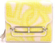 Pre-Owned Hermes Circuit 24 Faubourg Roulis Bag Printed Swift 18