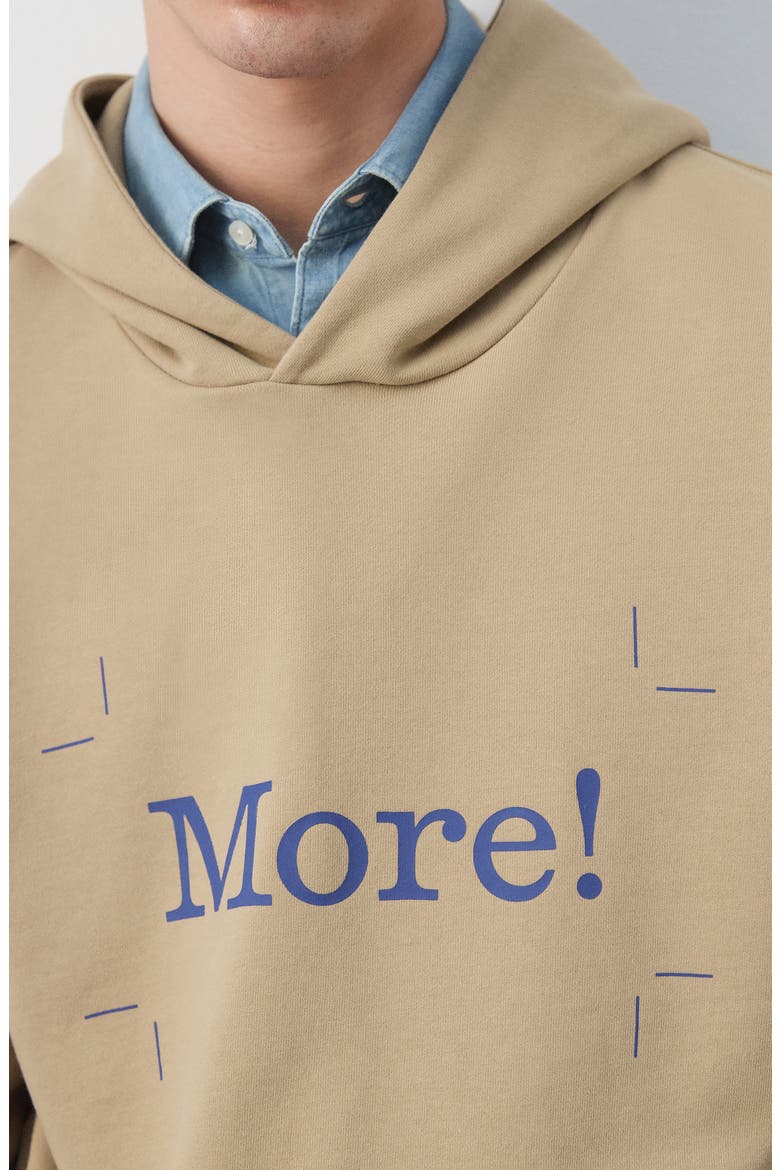 x Fantastic Man More! Graphic Hoodie, Alternate, color, BEIGE