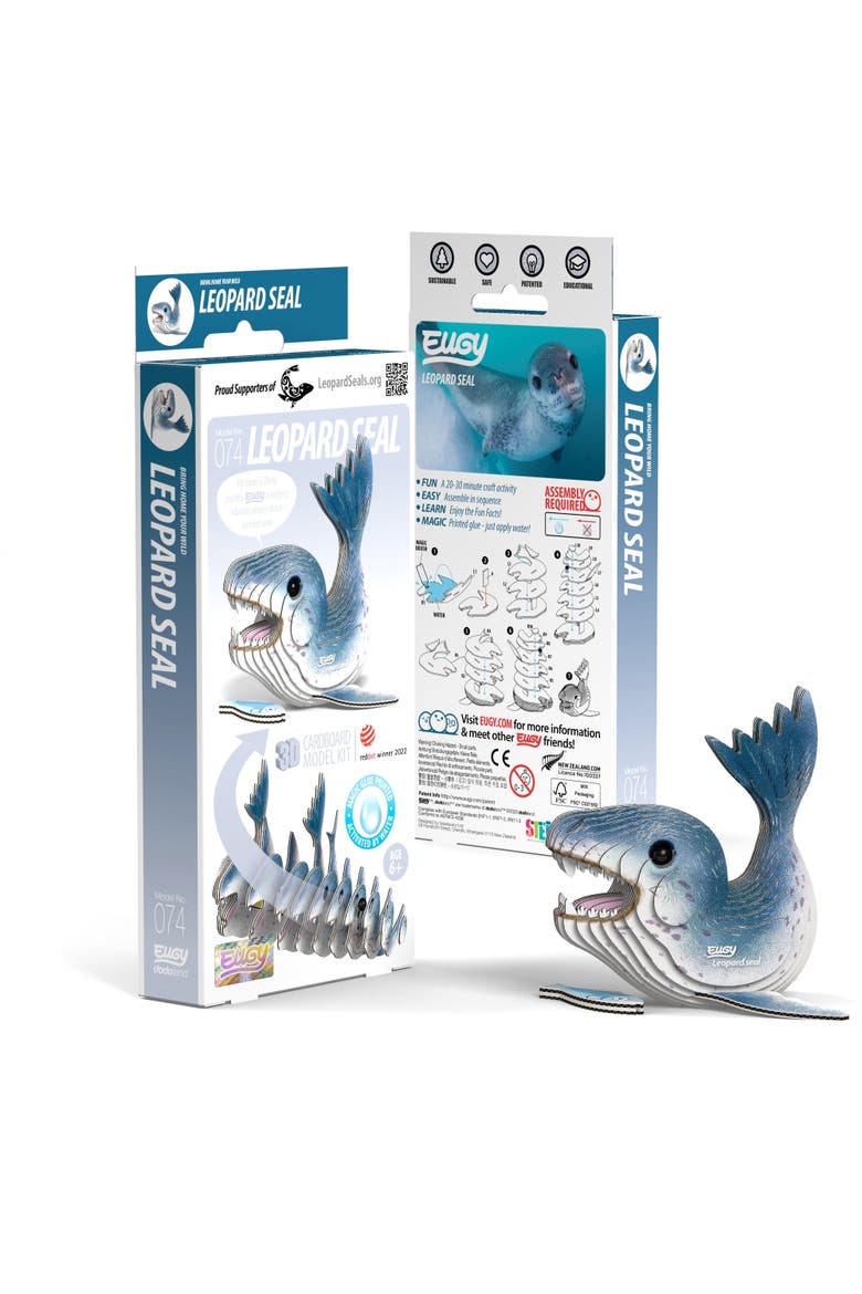 Leopard Seal 3D Puzzle, Main, color, No Color