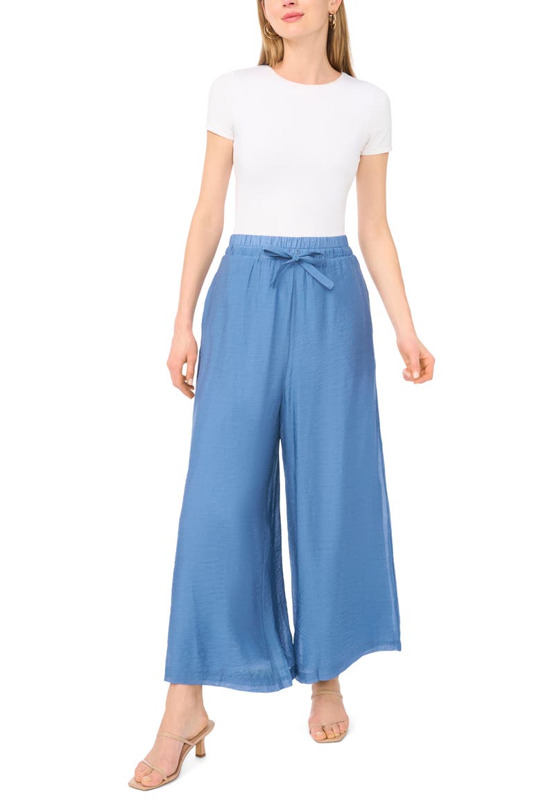 Wide Leg Pants, Alternate, color, BRIGHT BLUE