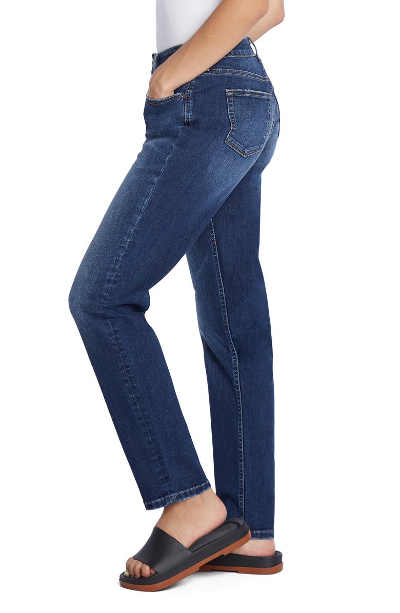 HINT OF BLU Clever High Waist Slim Straight Leg Jeans, Alternate, color,