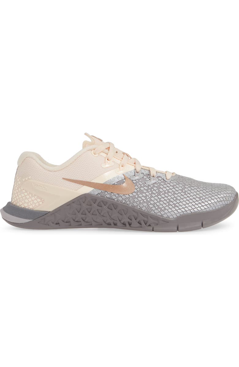 Nike Metcon 4 XD Metallic Training Shoe, Alternate, color,
