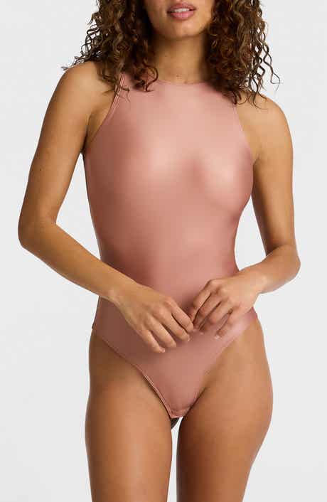 Commando Matte Metallic Bodysuit