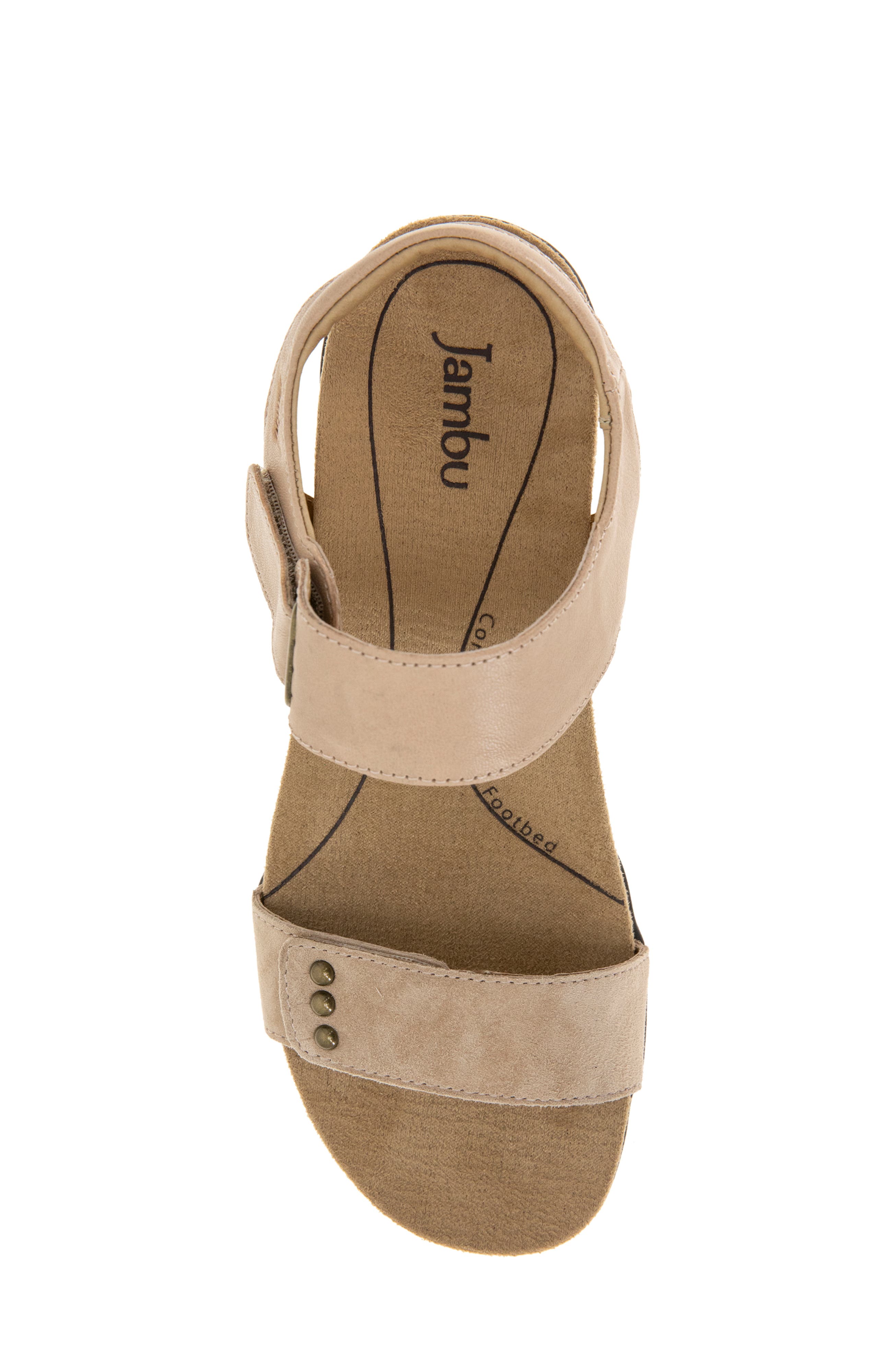 Morgan Casual Flat Sandal, Alternate, color, LIGHT TAN