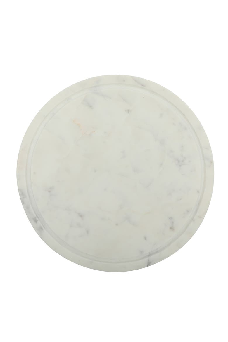 Ridgehaven 2-Piece Cake Stand with Glass Lid, Alternate, color, White
