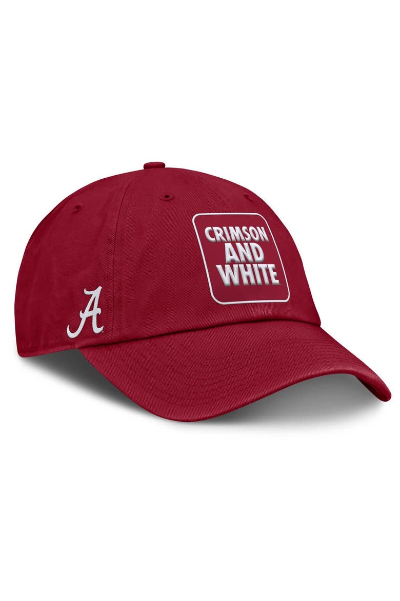 Men's Nike Crimson Alabama Crimson Tide Local Club Adjustable Hat, Alternate, color, Crimson