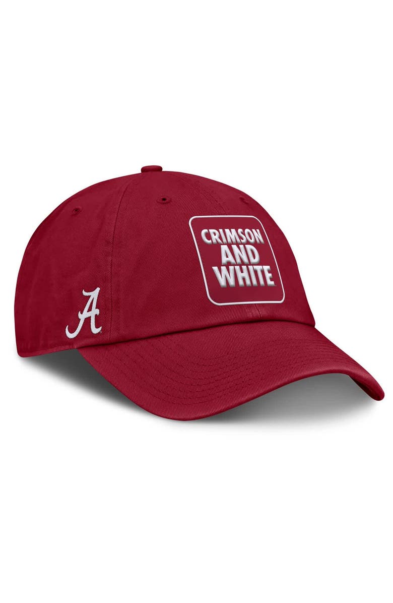Nike Men's Nike Crimson Alabama Crimson Tide Local Club Adjustable Hat, Alternate, color, Crimson