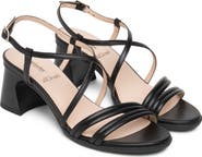 NeroGiardini Strappy Flared Heel Sandal