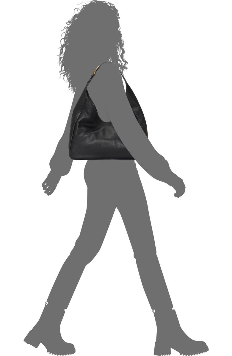 Vince Camuto Marza Leather Shoulder Bag, Alternate, color,