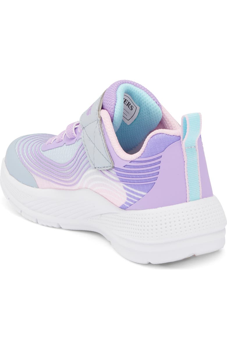 SKECHERS Kids' Microspec Advance Sneaker, Alternate, color, Light Grey Multi