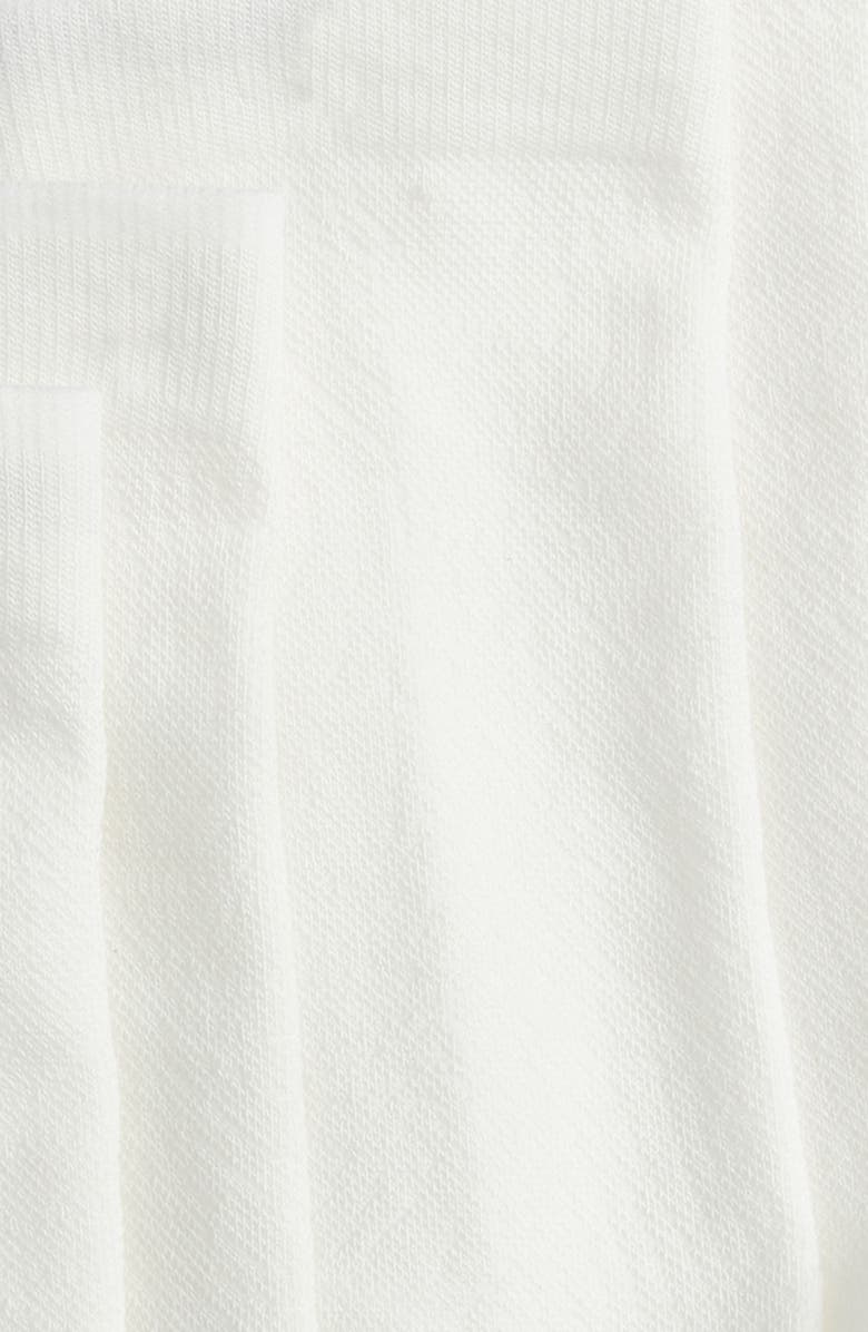 HOKA Run Assorted 3-Pack Crew Socks, Alternate, color, White / White / White