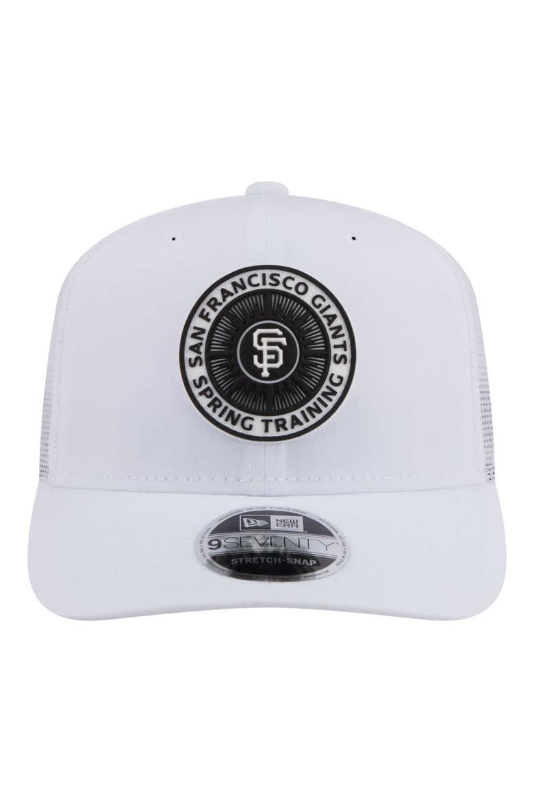 Men's New Era  White San Francisco Giants 2026 Spring Training Fan Pack 9SEVENTY Adjustable Trucker Hat, Alternate, color, White