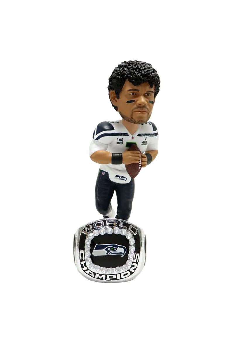 Russell Wilson (Seattle Seahawks) Super Bowl XLVIII Exclusive NFL Bobblehead/360, Main, color, Multi-Color