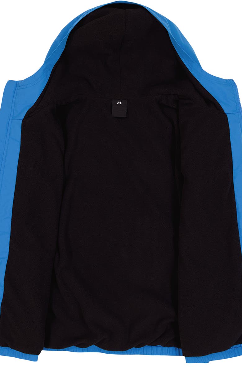 Under Armour Kids' Manataug Windbreaker, Alternate, color, Blue Atlantis