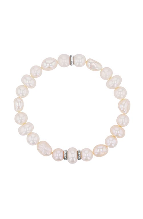 Sheryl Lowe Mixed Shape Pearl Bracelet