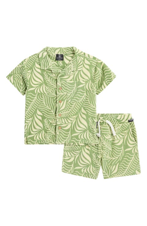 Kids' Terry Shirt & Shorts Set (Little Kid)
