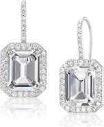 Sheryl Lowe Crystal Quartz French Hook Earring
