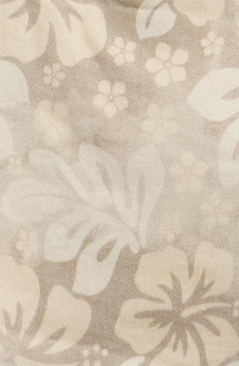 Tractr Kids' Tropical Print Shorts, Alternate, color, Sand