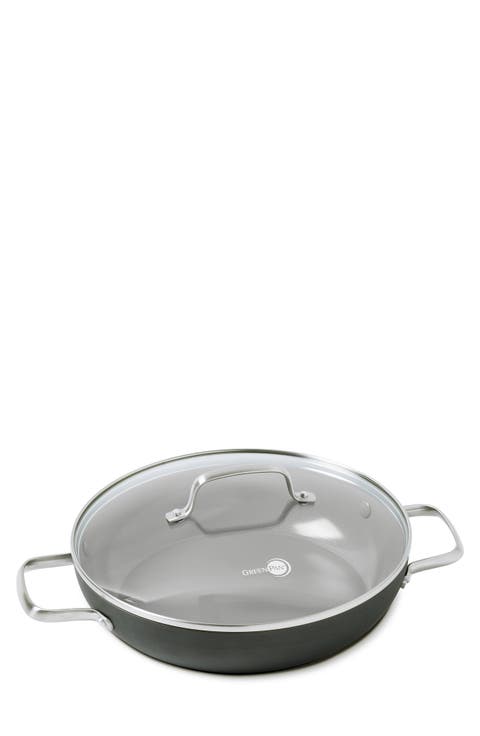 Chatham Healthy Ceramic Nonstick Everyday Pan with Lid, 11"
