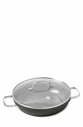 GreenPan Chatham Healthy Ceramic Nonstick Everyday Pan with Lid, 11"
