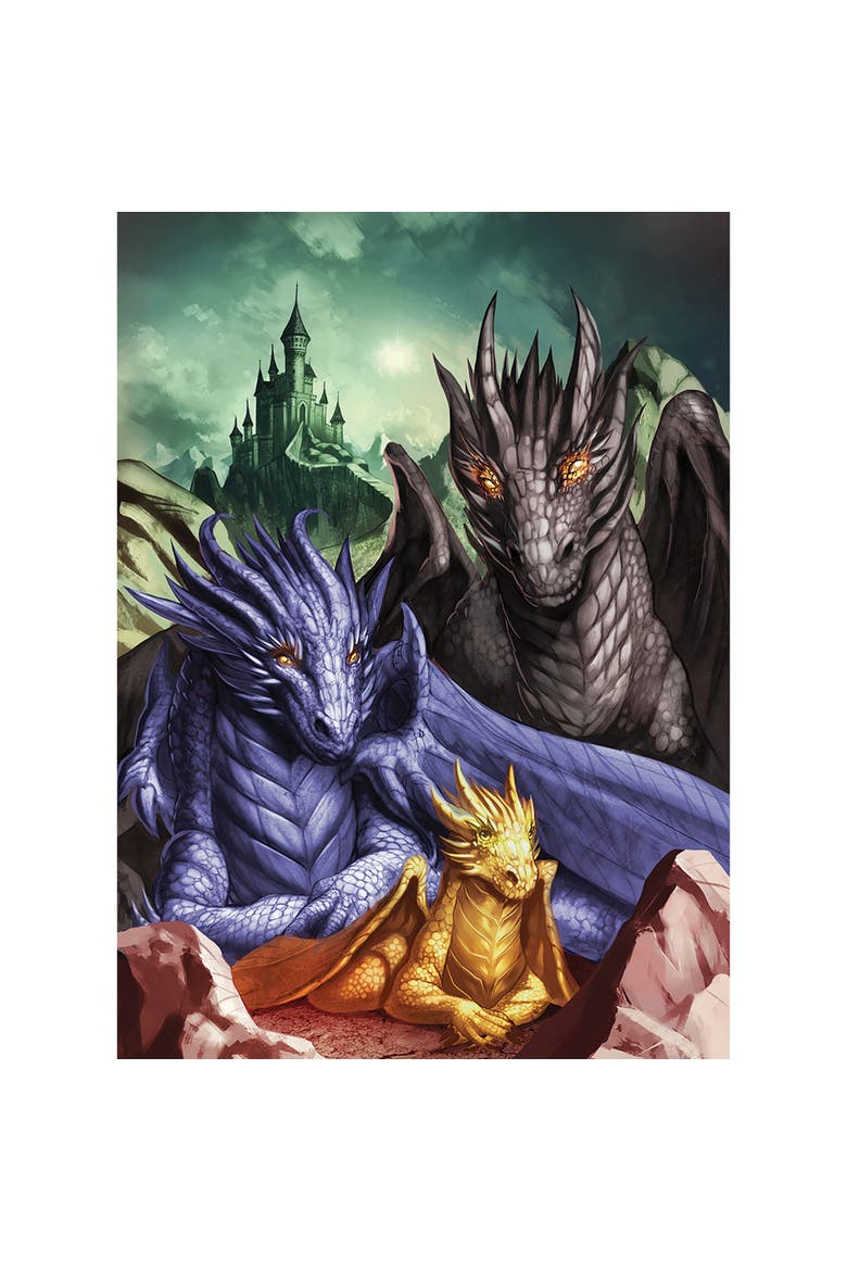 Fourth Wing 1000 Piece Puzzle, Alternate, color, Multicolored