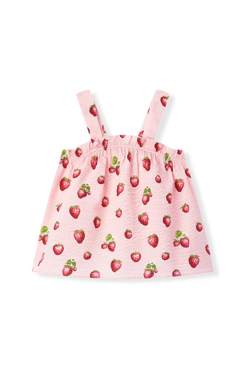 Ruffle Tank and Pant Set, Alternate, color, Strawberry