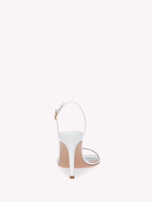 Gianvito Rossi Vernice 85 Patent-leather Slingback Sandals