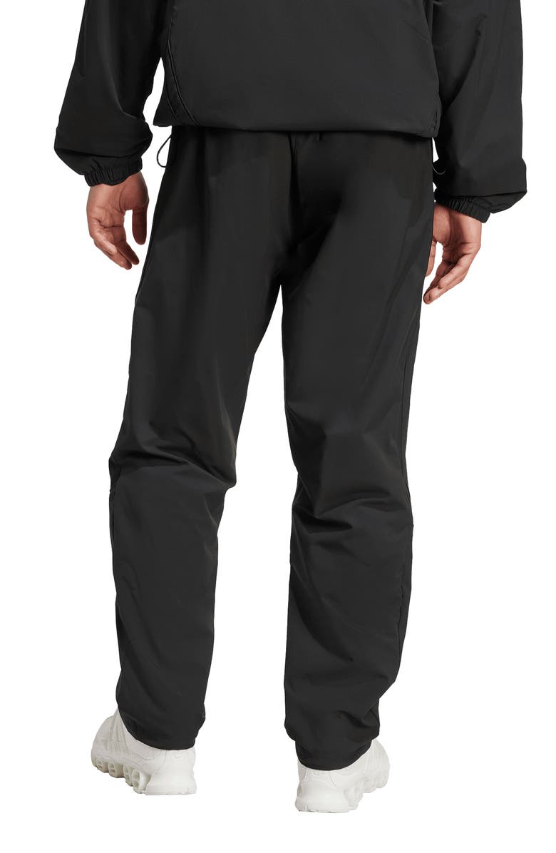 adidas Teamgeist Loose Fit Track Pants, Alternate, color, Black/ Black