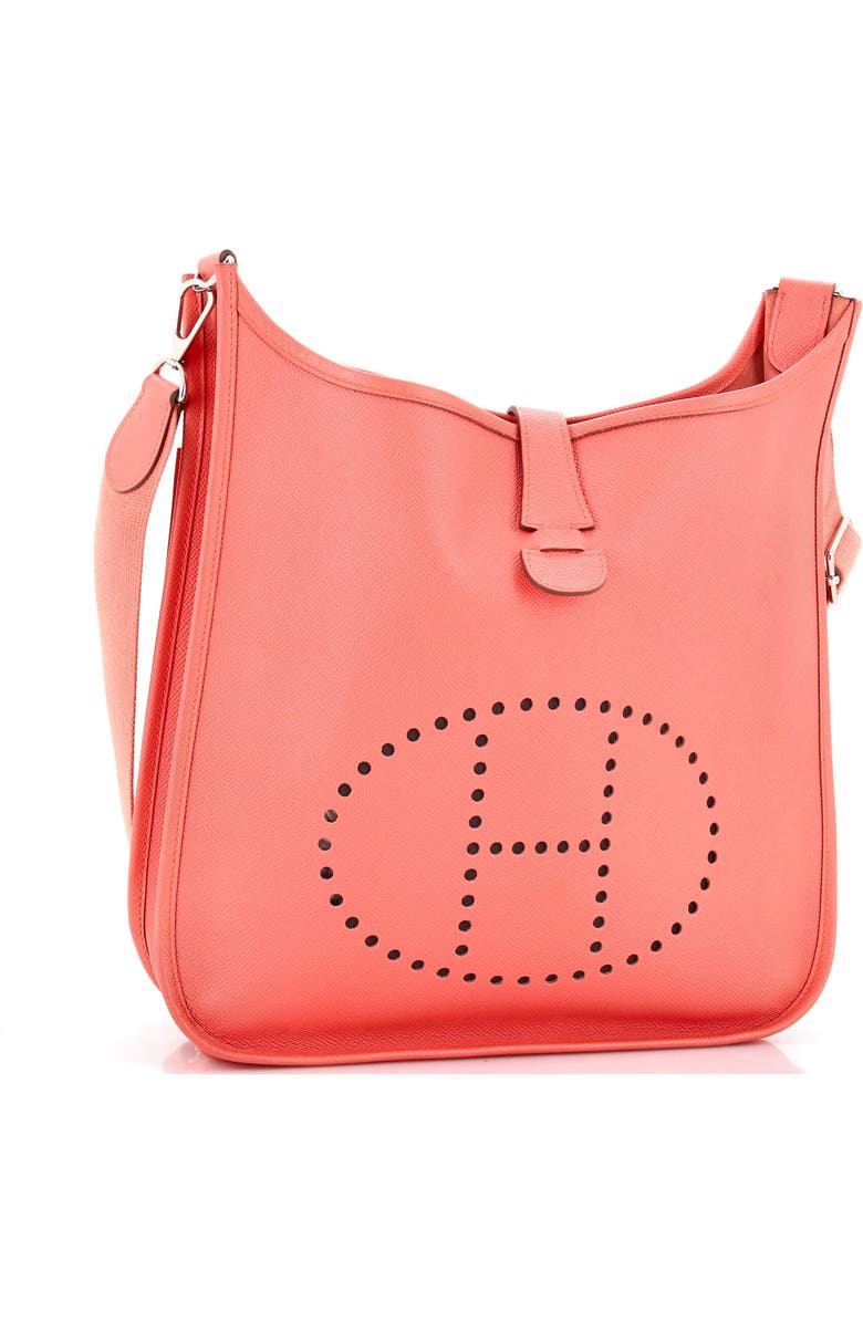 Pre-Owned Hermes Evelyne Bag Gen III Epsom GM, Alternate, color, Flamingo