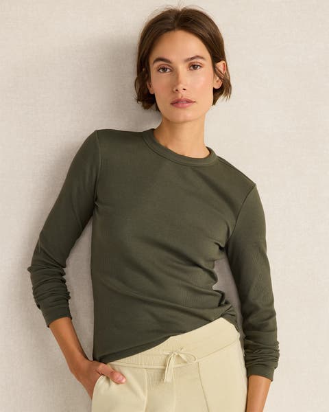 Organic Cotton Long Sleeve Tee